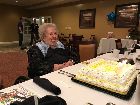 We had the privilege of celebrating with Brett's Grandma for her 100th birthday
