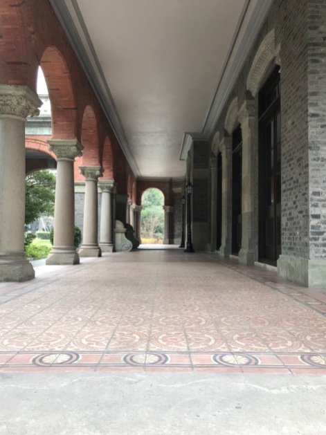 The halls of the former British Consulate